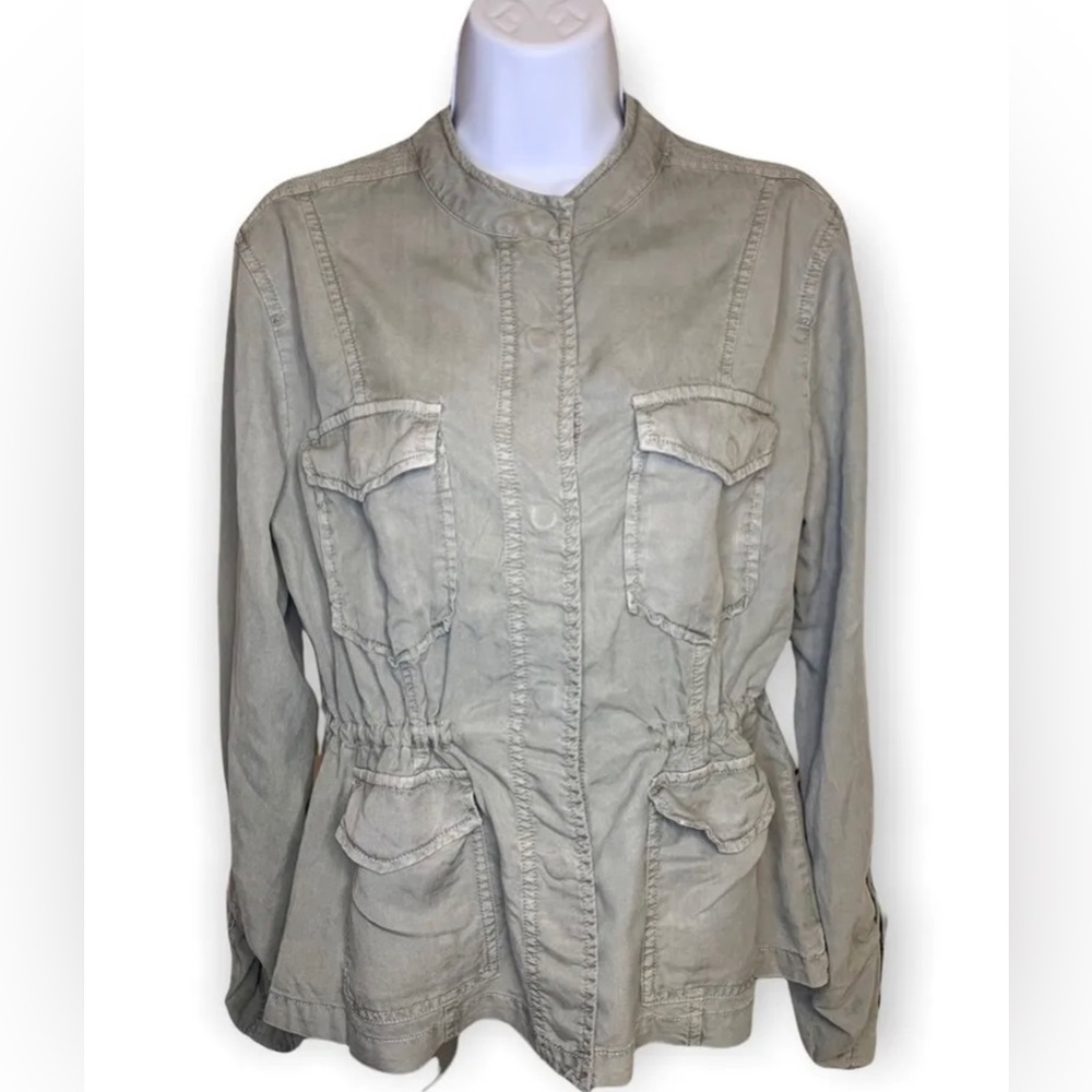 Jacket Khaki Size W Med